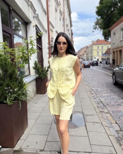 LINEN SUIT ,,LEMON SUMMER''