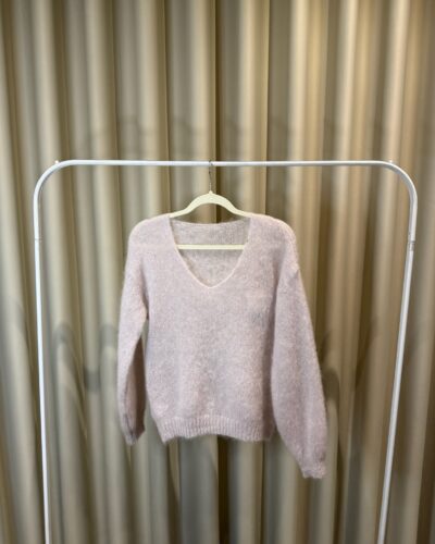 Light Brown V-Neck