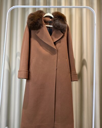 Brown Coat with Collar