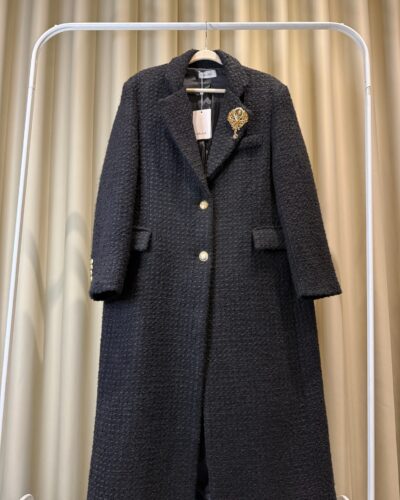 Black Bouclé