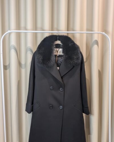 Black Collared Coat