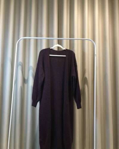 Long Brown Knit