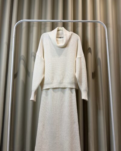 White midi with skirt