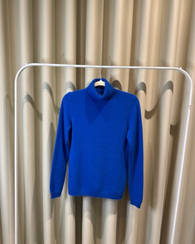 Blue Turtleneck