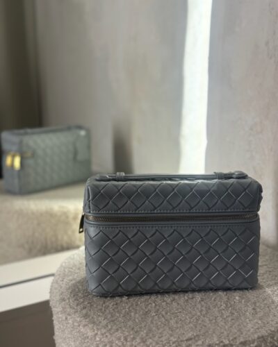 Braided Grey Clutch