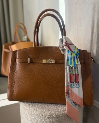 Classic Orange Handbag
