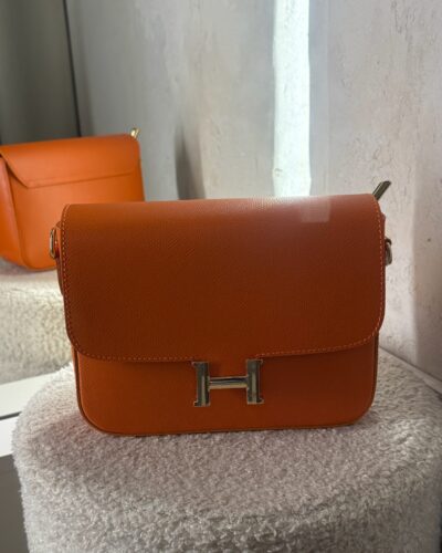 H mini handbag orange