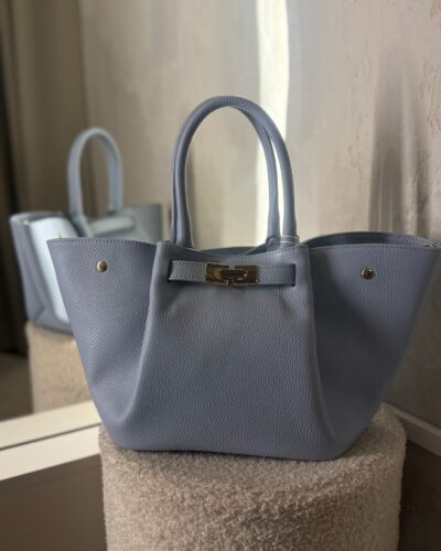 Trapeze Sky Blue Handbag