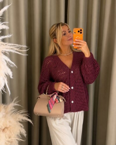 Taupe V-neck (Kopija)